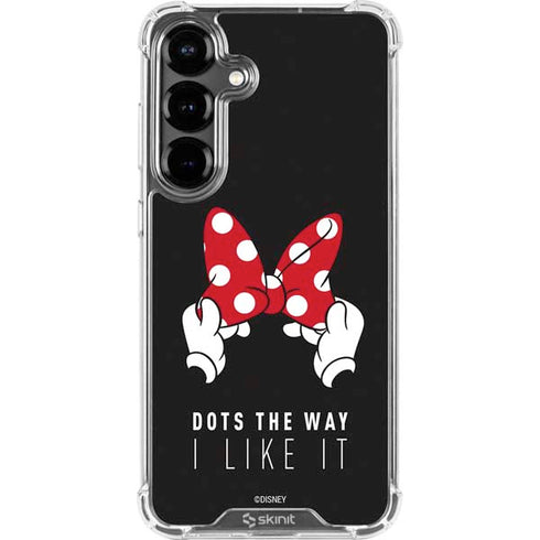 Disney Minnie Mouse Dots The Way Galaxy S26 Plus Clear Case