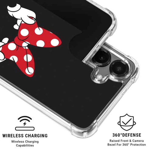 Disney Minnie Mouse Dots The Way Galaxy S26 Plus Clear Case