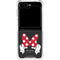 Disney Minnie Mouse Dots The Way Galaxy Z Flip6 Clear Case