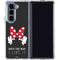 Disney Minnie Mouse Dots The Way Galaxy Z Fold5 5G Clear Case