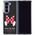 Disney Minnie Mouse Dots The Way Galaxy Z Fold5 5G Clear Case