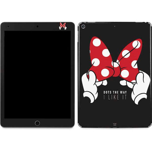 Disney Minnie Mouse Dots The Way iPad Skins