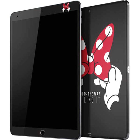Disney Minnie Mouse Dots The Way iPad Skins