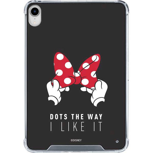 Disney Minnie Mouse Dots The Way iPad 11th Gen (2025) Clear Case