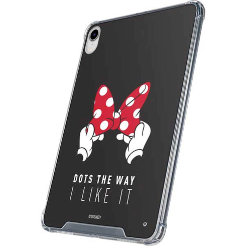 Disney Minnie Mouse Dots The Way iPad 11th Gen (2025) Clear Case