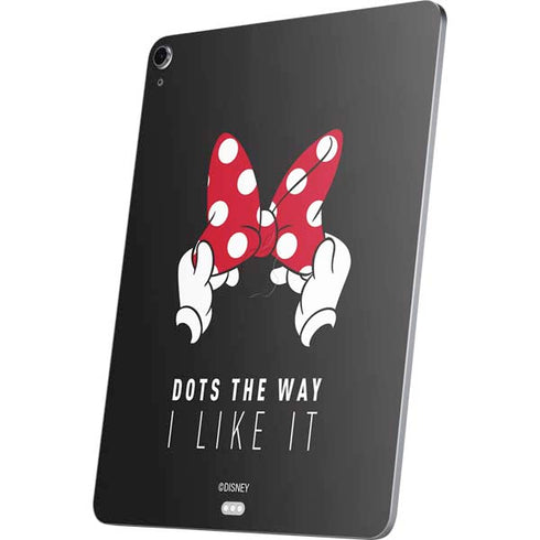 Disney Minnie Mouse Dots The Way Apple iPad Air Skin