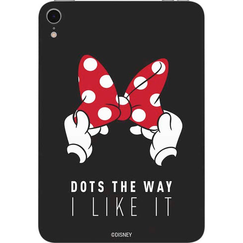 Disney Minnie Mouse Dots The Way Apple iPad Mini Skin
