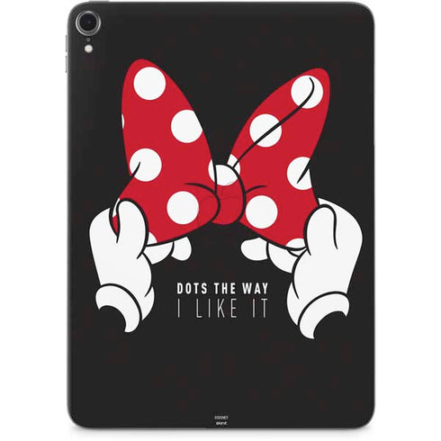 Disney Minnie Mouse Dots The Way Apple iPad Pro Skin