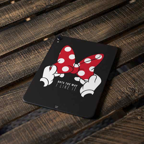 Disney Minnie Mouse Dots The Way Apple iPad Pro Skin