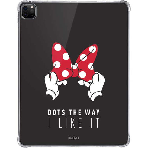 Disney Minnie Mouse Dots The Way iPad Pro 11in (2024) Clear Case