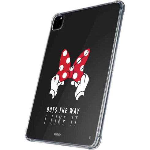 Disney Minnie Mouse Dots The Way iPad Pro 11in (2024) Clear Case