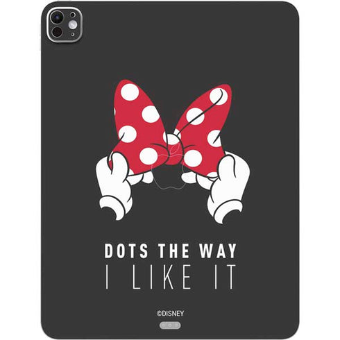 Disney Minnie Mouse Dots The Way iPad Pro 13in M4 (2024) Skin