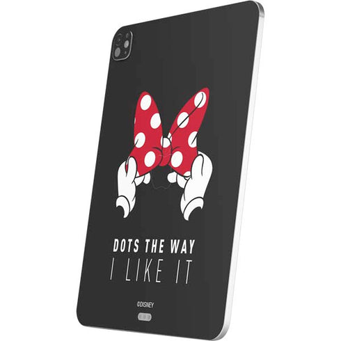 Disney Minnie Mouse Dots The Way iPad Pro 13in M4 (2024) Skin