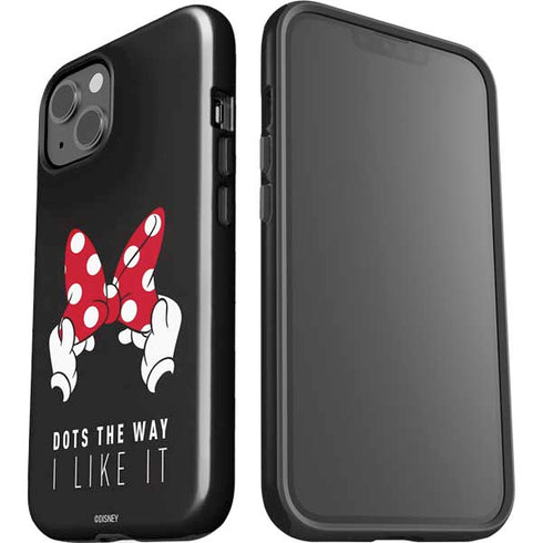 Disney Minnie Mouse Dots The Way iPhone 15 Impact Case