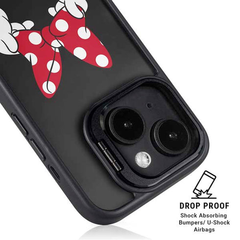 Disney Minnie Mouse Dots The Way iPhone 15 Plus Kickstand Case