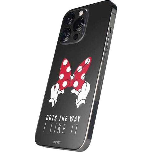 Disney Minnie Mouse Dots The Way iPhone 15 Pro Max Skin