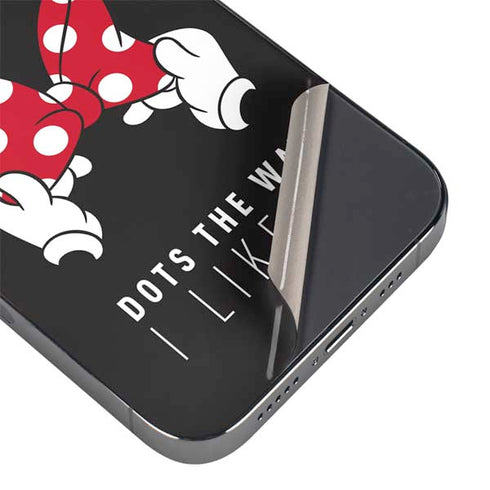 Disney Minnie Mouse Dots The Way iPhone 15 Pro Max Skin