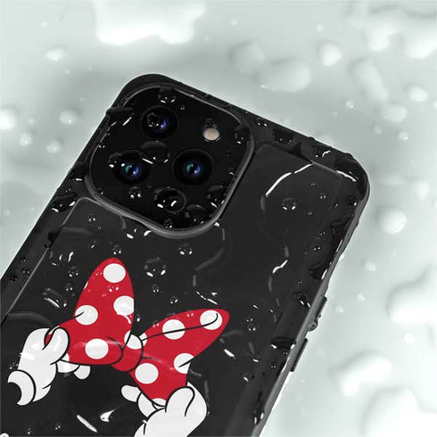 Disney Minnie Mouse Dots The Way iPhone 15 Pro Waterproof Case
