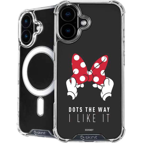 Disney Minnie Mouse Dots The Way iPhone 16 MagSafe Case