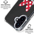 Disney Minnie Mouse Dots The Way iPhone 16 Plus Clear Case