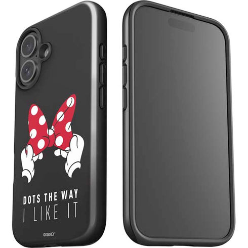 Disney Minnie Mouse Dots The Way iPhone 16 Plus Impact Case