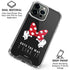 Disney Minnie Mouse Dots The Way iPhone 16 Pro Max Clear Case