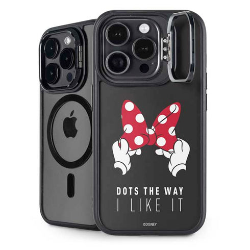 Disney Minnie Mouse Dots The Way iPhone 16 Pro Max Kickstand Case