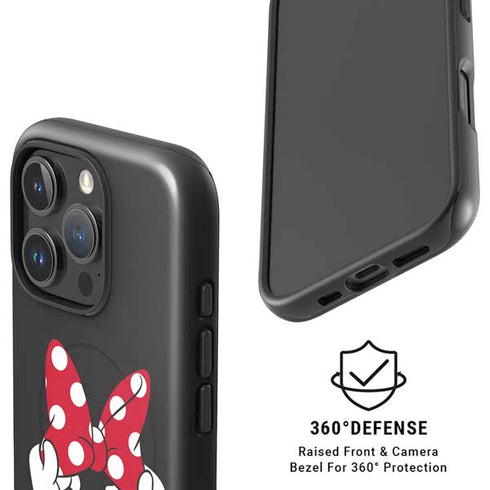 Disney Minnie Mouse Dots The Way iPhone 16 Pro Max Magsafe Impact Case