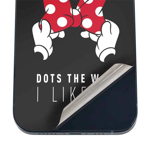 Disney Minnie Mouse Dots The Way iPhone 16 Skin