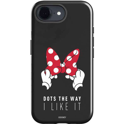 Disney Minnie Mouse Dots The Way iPhone 16e Impact Case