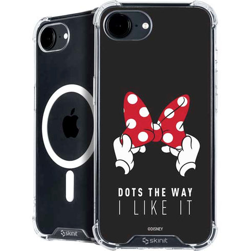 Disney Minnie Mouse Dots The Way iPhone 16e MagSafe Case