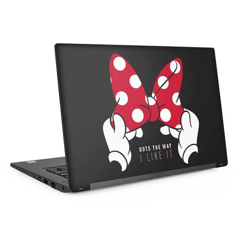 Disney Minnie Mouse Dots The Way Dell Latitude Skin