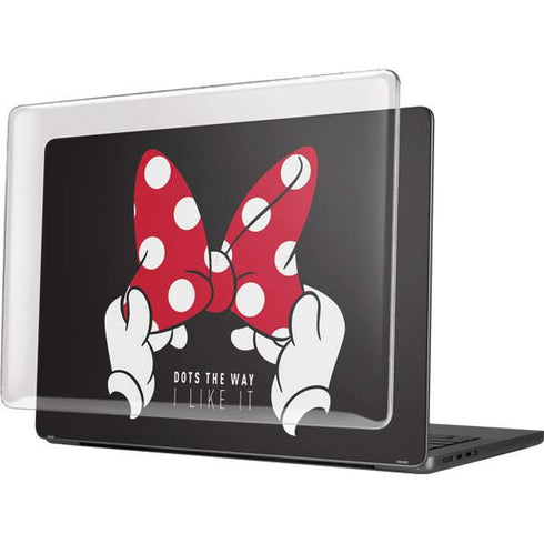 Disney Minnie Mouse Dots The Way MacBook Pro 14in (2021-24) Case plus Skin