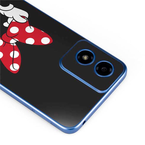 Disney Minnie Mouse Dots The Way Moto G Play 4G (2024) Skin