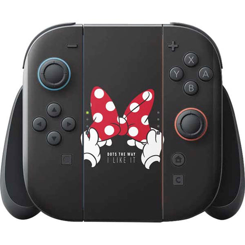 Disney Minnie Mouse Dots The Way Nintendo Switch 2 (2025) with Joy-Con Skin