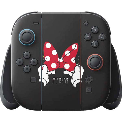 Disney Minnie Mouse Dots The Way Nintendo Switch 2 (2025) Joy-Con Controller Skin