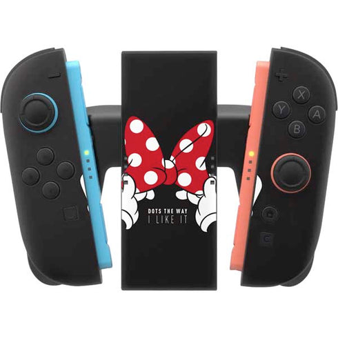 Disney Minnie Mouse Dots The Way Nintendo Switch 2 (2025) Joy-Con Controller Skin
