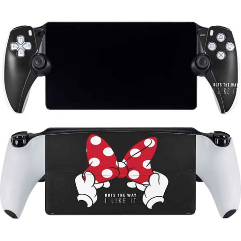 Disney Minnie Mouse Dots The Way PlayStation Portal Remote Player Skin
