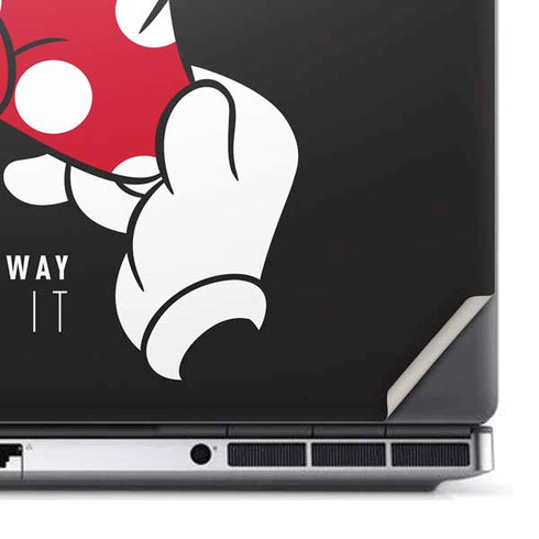 Disney Minnie Mouse Dots The Way Dell Precision Skin