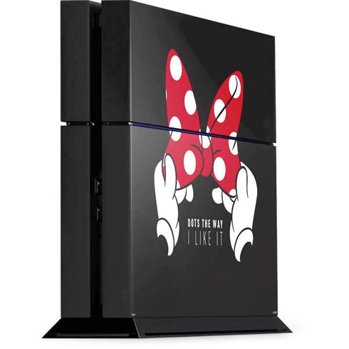 Disney Minnie Mouse Dots The Way PlayStation PS4 Skins