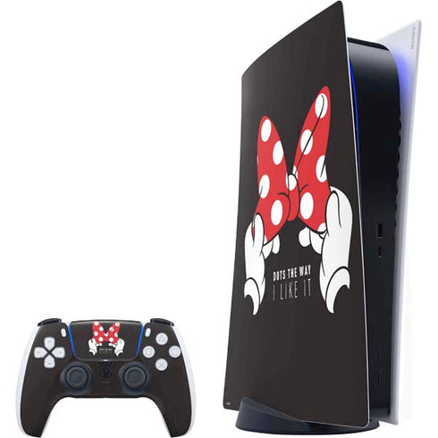 Disney Minnie Mouse Dots The Way PlayStation PS5 Skins