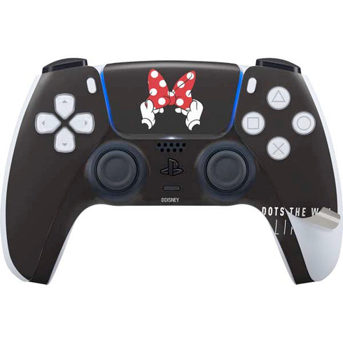 Disney Minnie Mouse Dots The Way PS5 Pro Bundle Skin