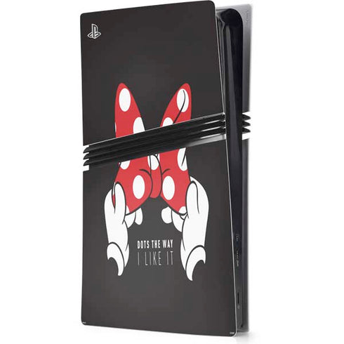 Disney Minnie Mouse Dots The Way PlayStation PS5 Skins