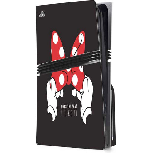 Disney Minnie Mouse Dots The Way PlayStation PS5 Skins