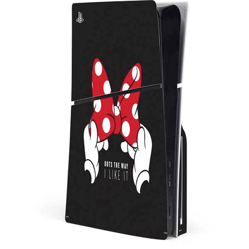Disney Minnie Mouse Dots The Way PlayStation PS5 Skins