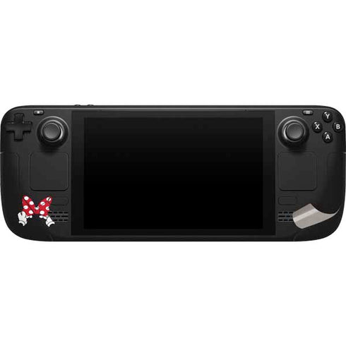 Disney Minnie Mouse Dots The Way Steam Deck Handheld Gaming Computer Skin
