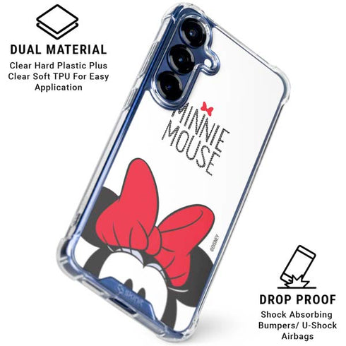 Disney Minnie Mouse Galaxy S25 Clear Case