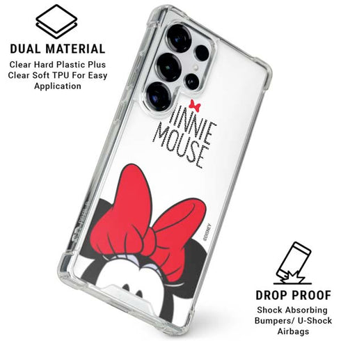 Disney Minnie Mouse Galaxy S25 Ultra Clear Case