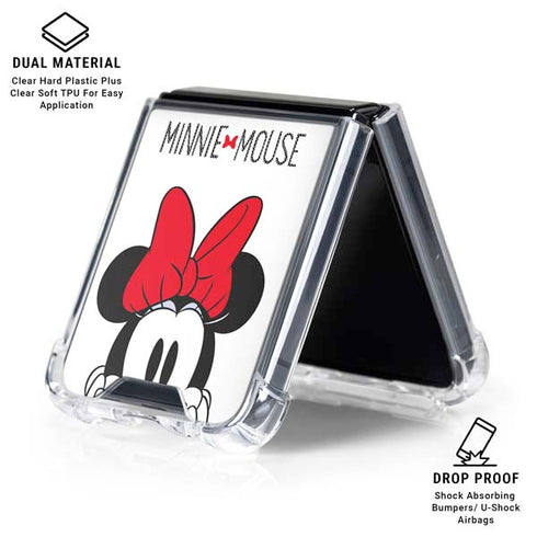 Disney Minnie Mouse Galaxy Z Flip6 Clear Case
