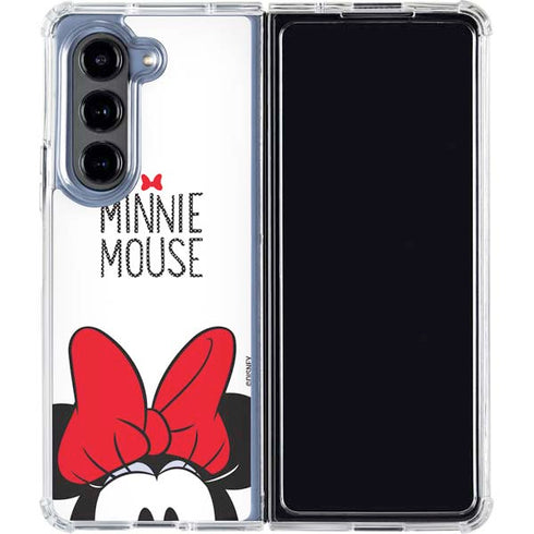 Disney Minnie Mouse Galaxy Z Fold5 5G Clear Case